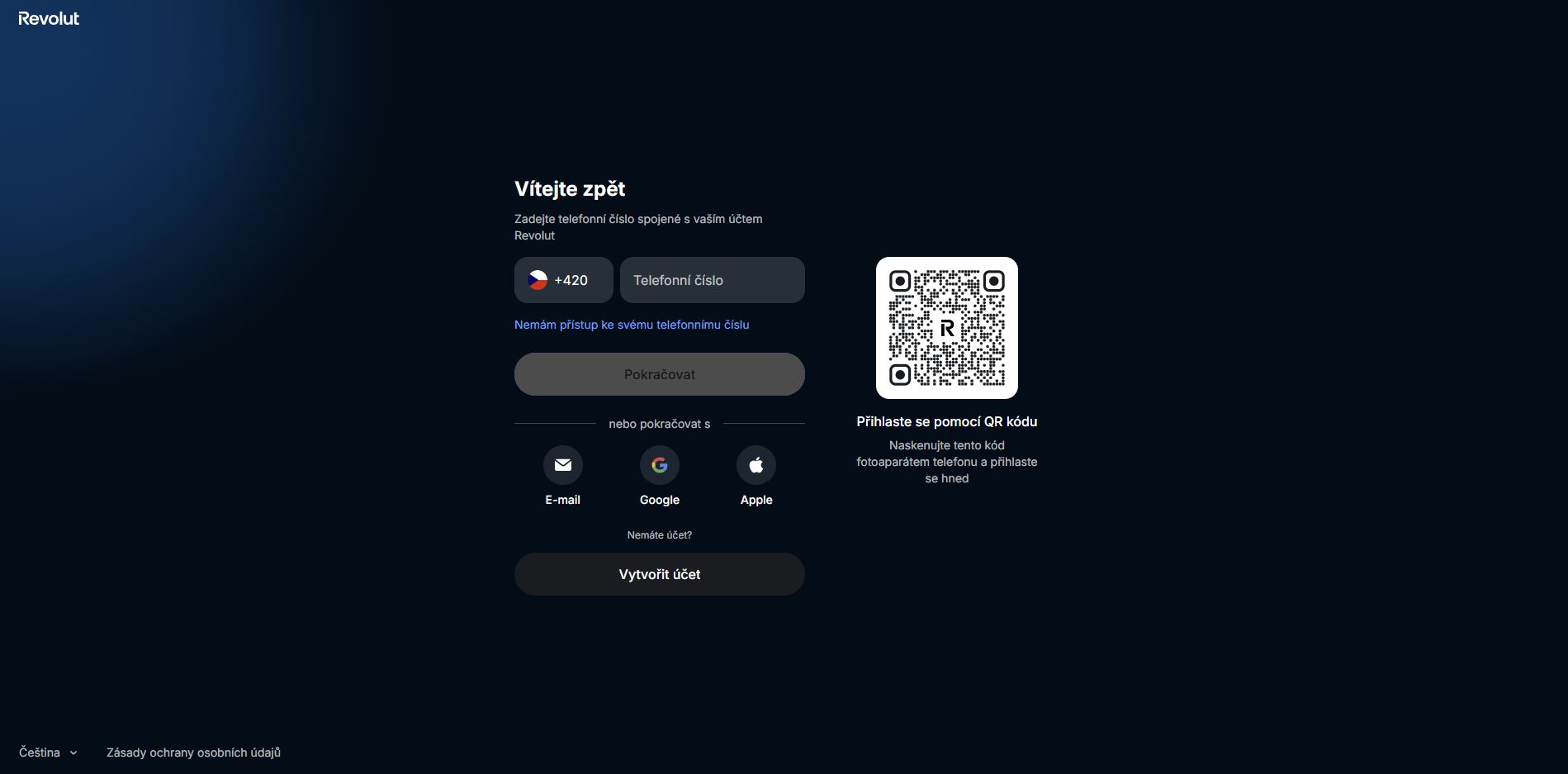 Revolut P ihl en Banka